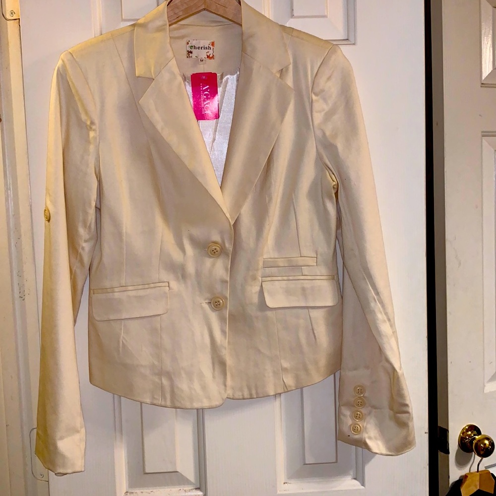 Tan blazer